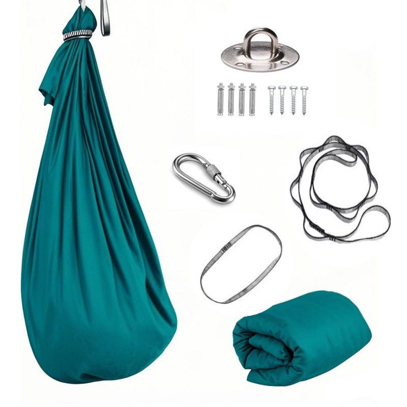 Outdoor Furniture Deals - 1,5*2,8m elastische schommelhangmat voor binnen en