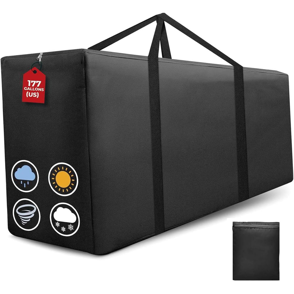 Outdoor Furniture With Storage For Cushions - 177 Liter extra grote opbergzak voor