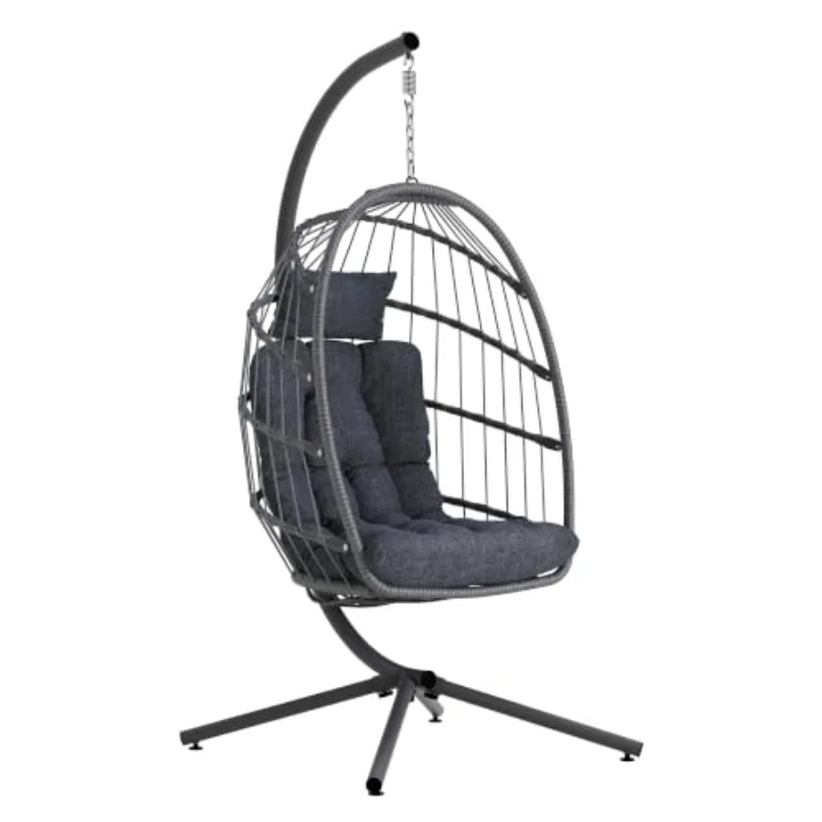 Hanging Egg Chair - Eierstoel voor buiten met standaard, hangende