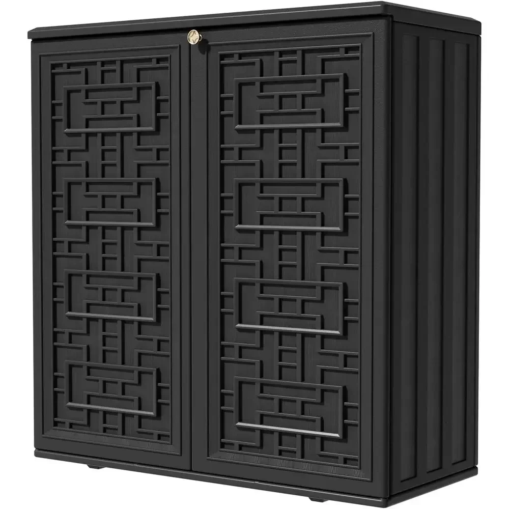 Outdoor Furniture With Storage For Cushions - Weerbestendige hars opbergkast voor buiten, 62