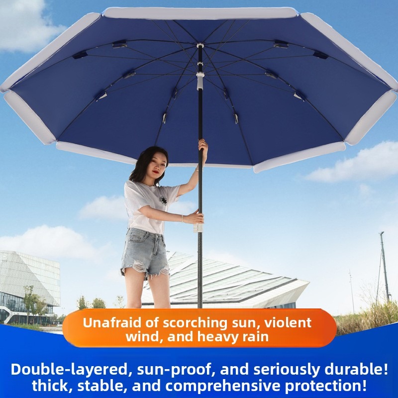 Outdoor Furniture With Umbrella - Grote zonnescherm-parasol voor buiten, tuinmeubilair, visparasol,