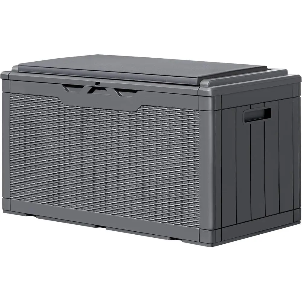 Outdoor Furniture With Storage For Cushions - 100 Gallon afsluitbare opbergbox voor op