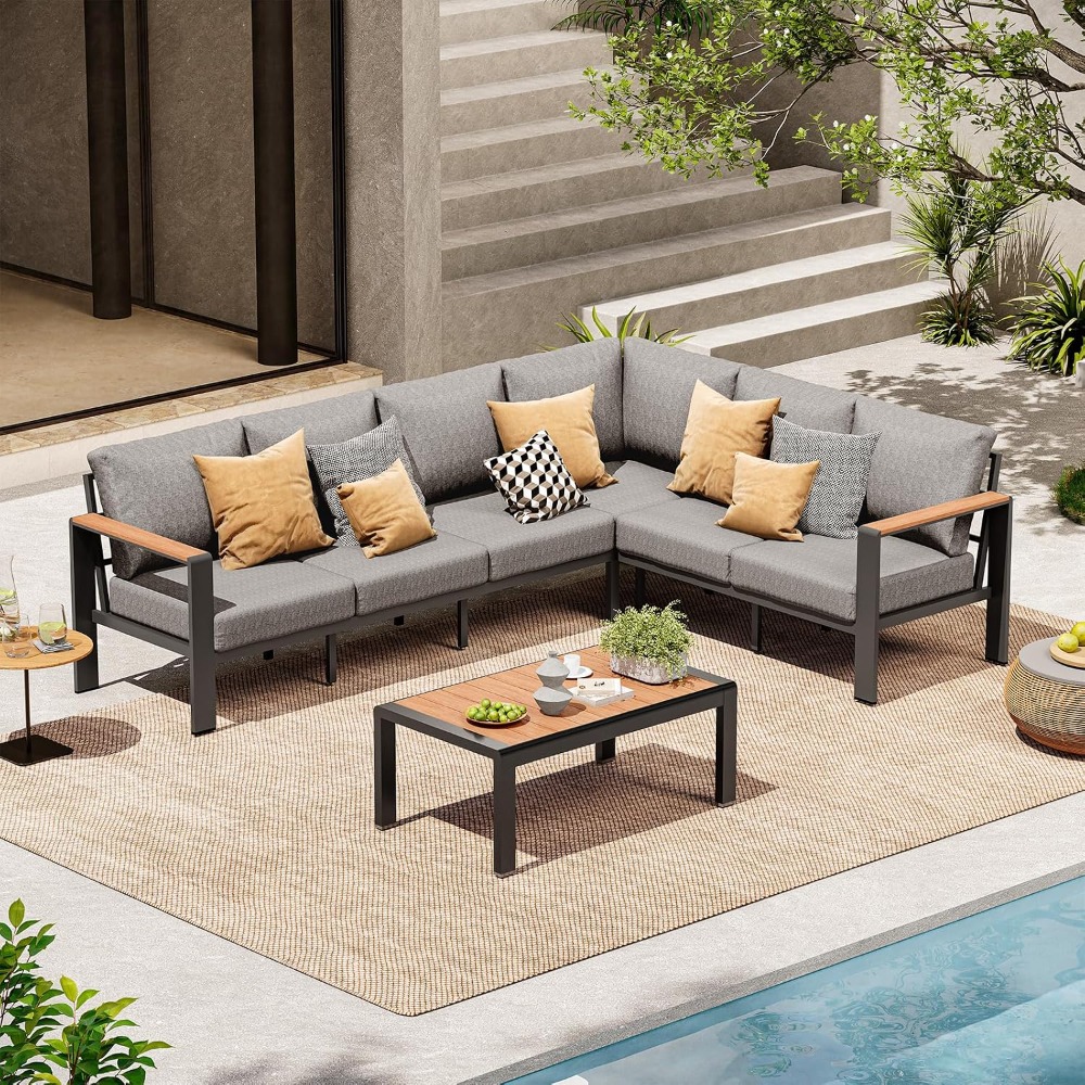 Outdoor Furniture Set Sale - USA Stock Aluminium Tuinmeubelset voor Buiten,
