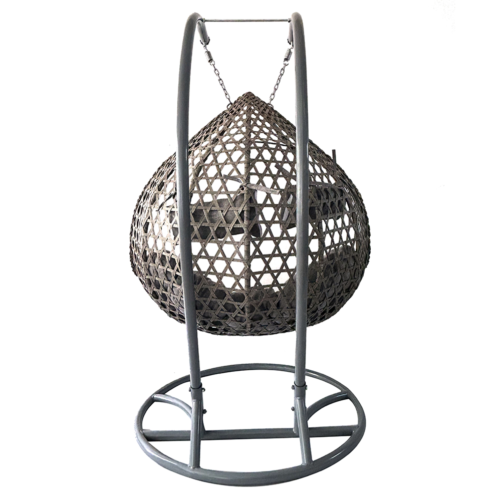 Hangstoel van PE-rotan met met - Hanging Egg Chair recensie en prijs