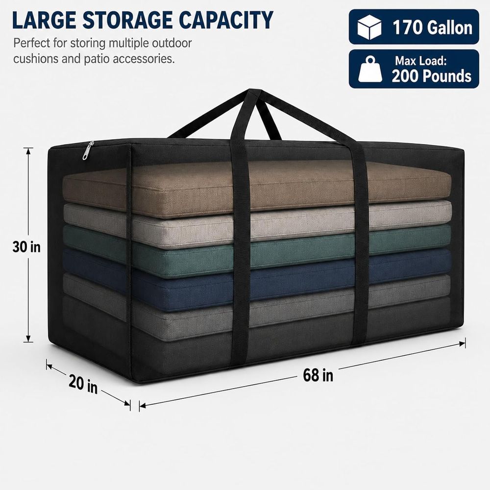 177 Liter extra grote opbergza - Outdoor Furniture With Storage For Cushions recensie en prijs