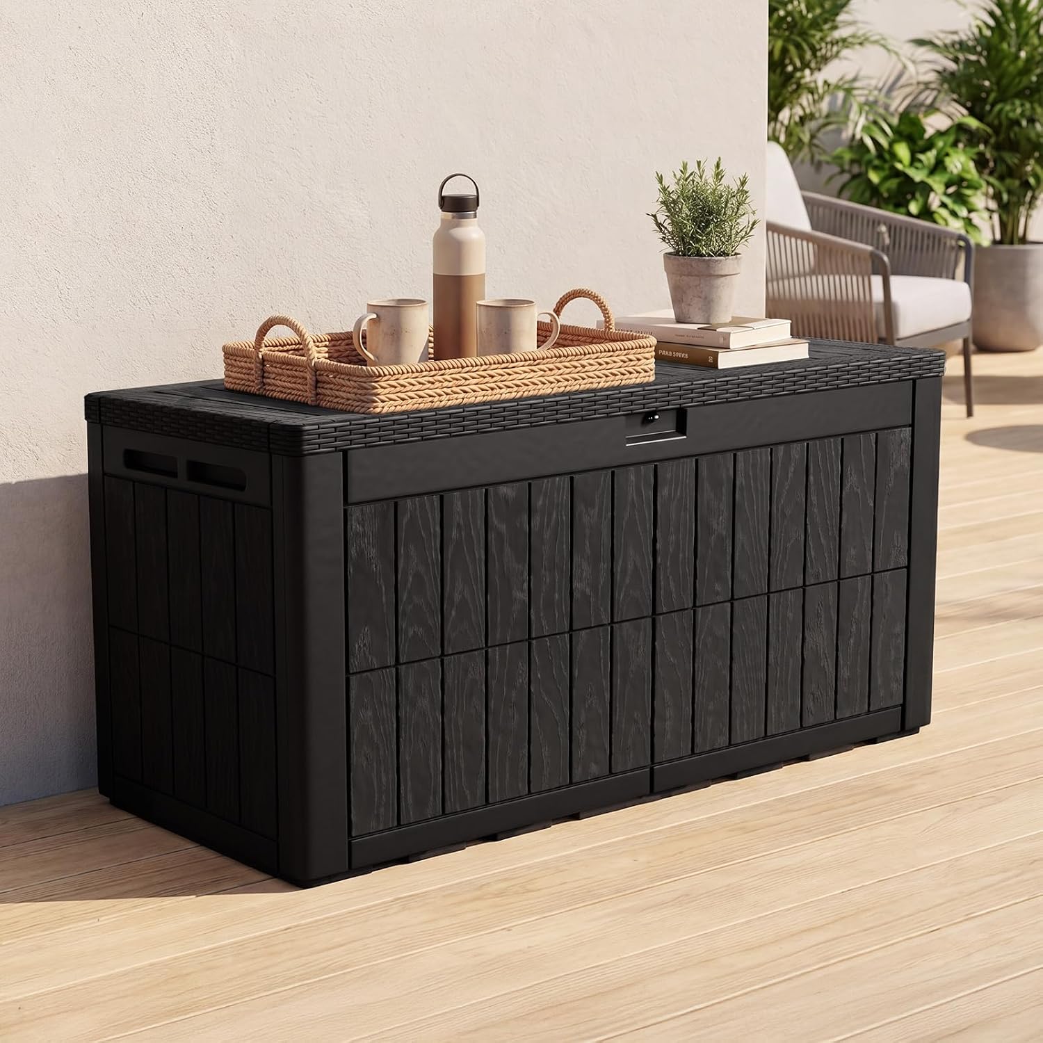 120 gallon grote opbergbox voo - Outdoor Furniture With Storage For Cushions recensie en prijs