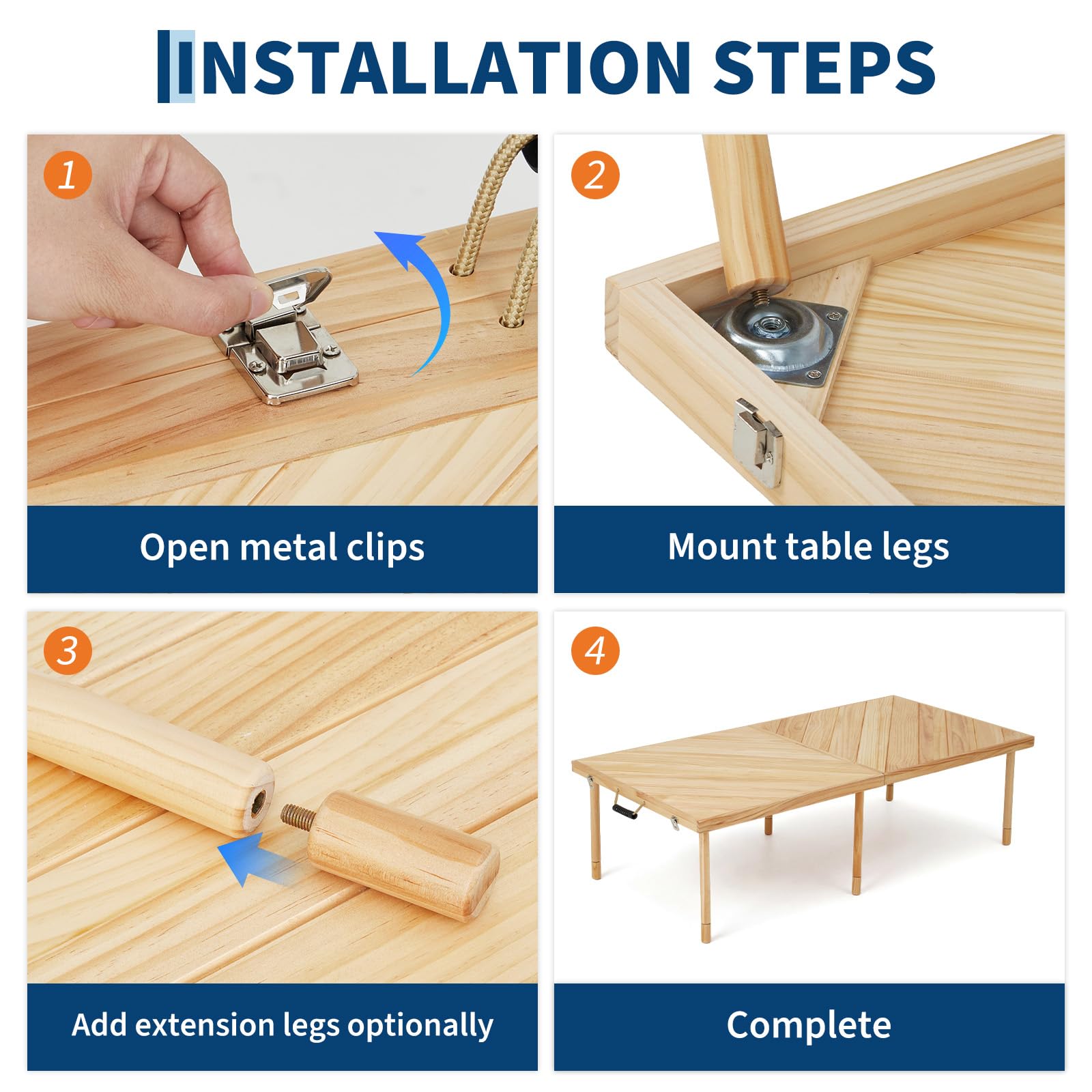 Opvouwbare picknicktafel voor  - Folding Picnic Table recensie en prijs