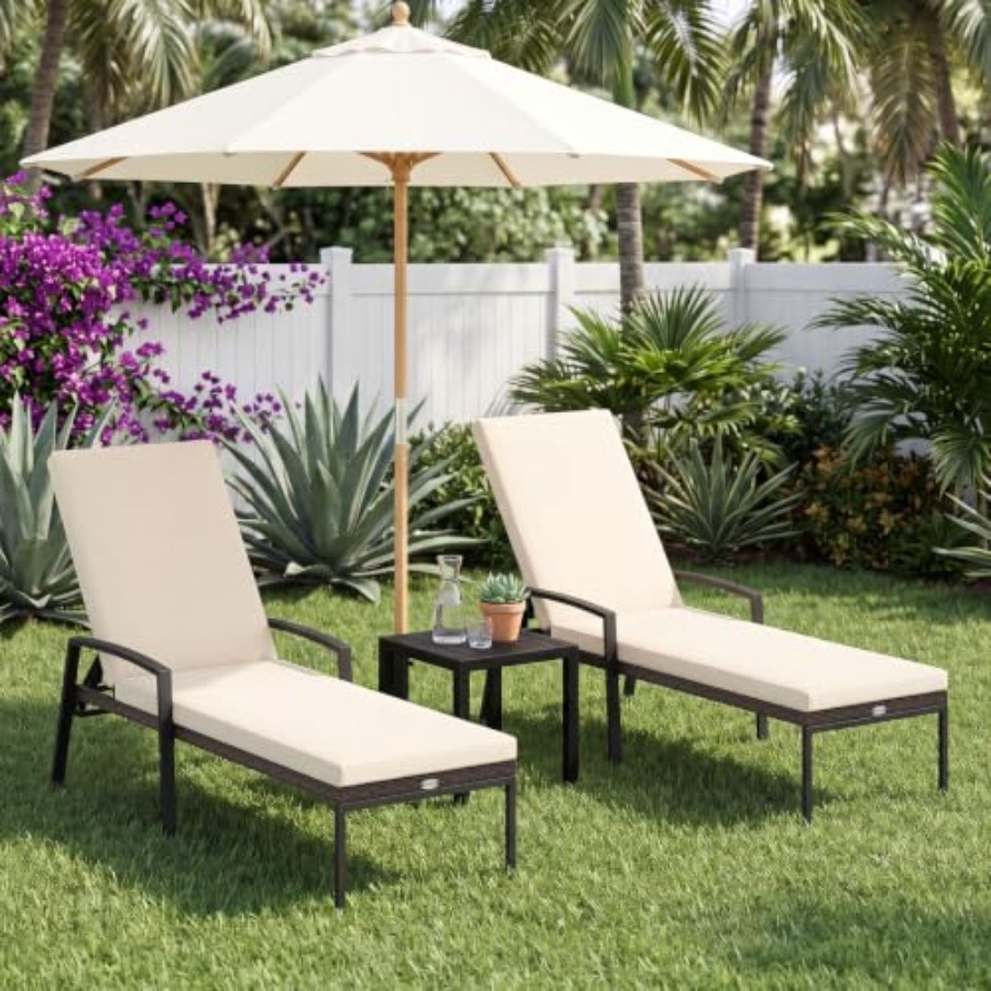 Tuinmeubelset voor buiten: rot - Outdoor Furniture Lounge Set recensie en prijs