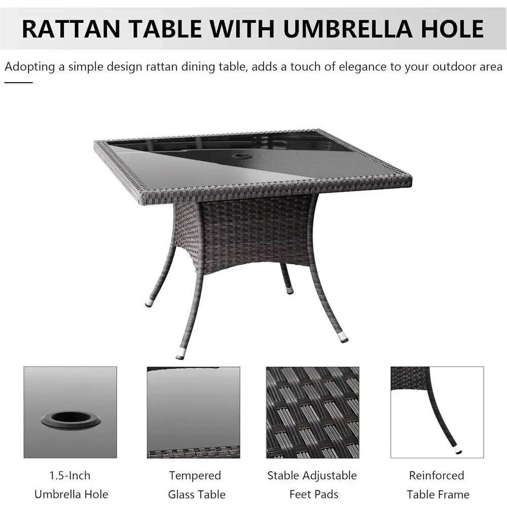15-delige tuinmeubelset met ro - Outdoor Furniture Lounge Set recensie en prijs