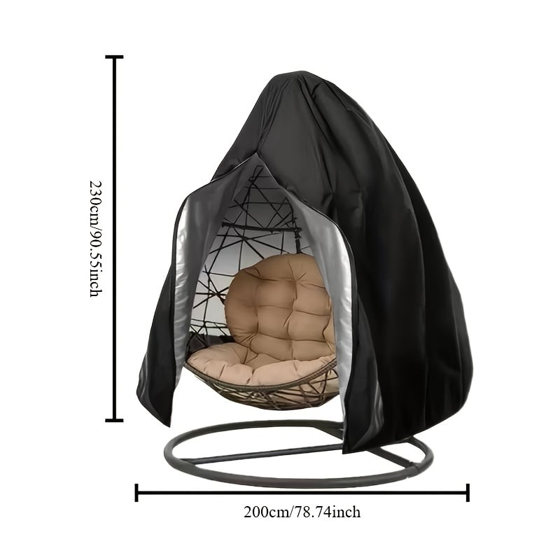 Hoes voor hangstoel met ritssl - Hanging Egg Chair recensie en prijs