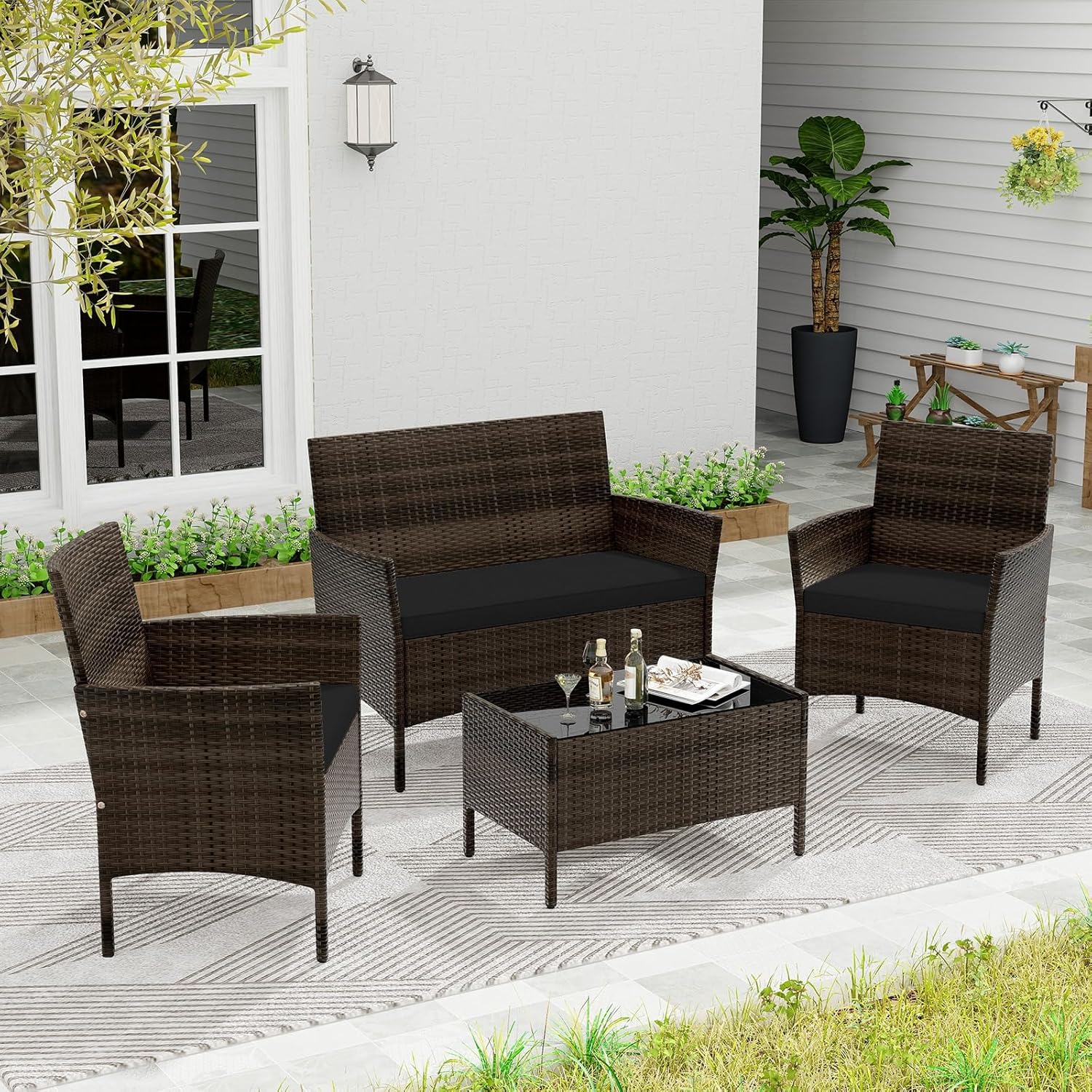 o*-4-delige terrasmeubilairset - Outdoor Furniture Ofo recensie en prijs