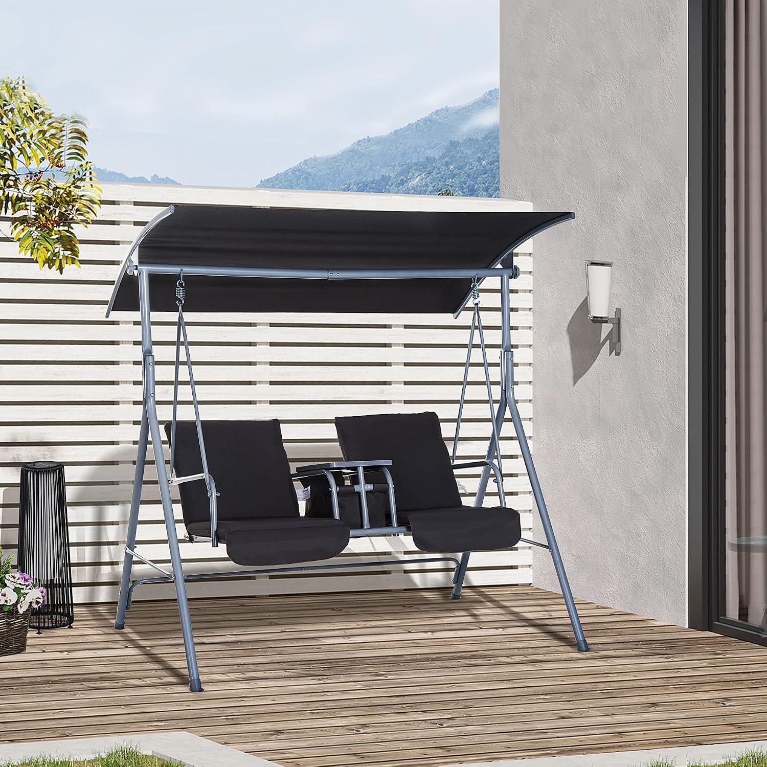 Buiten hangstoel voor 2 person - Outdoor Furniture With Storage For Cushions recensie en prijs