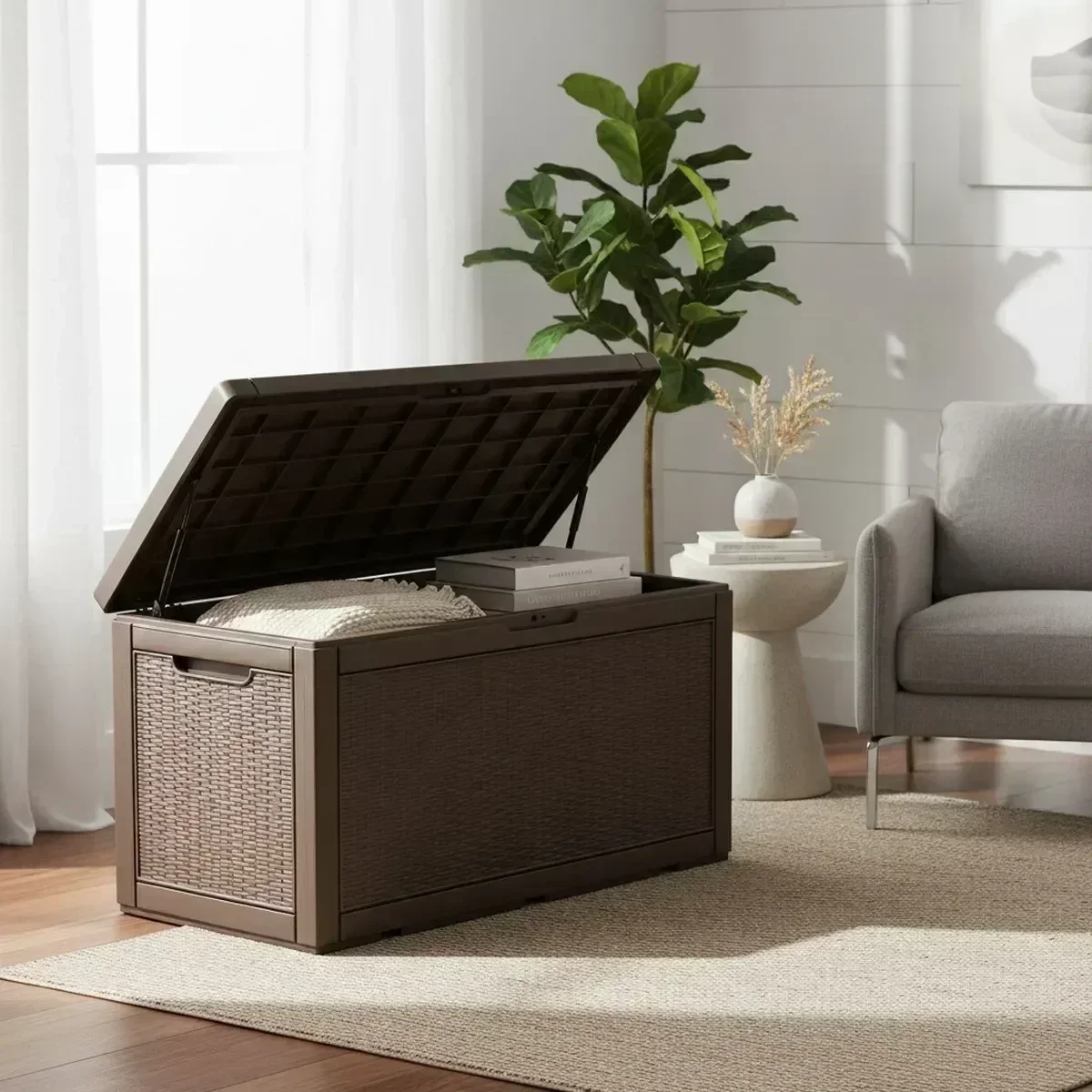 Grote buitenbergingbank, water - Outdoor Furniture With Storage For Cushions recensie en prijs