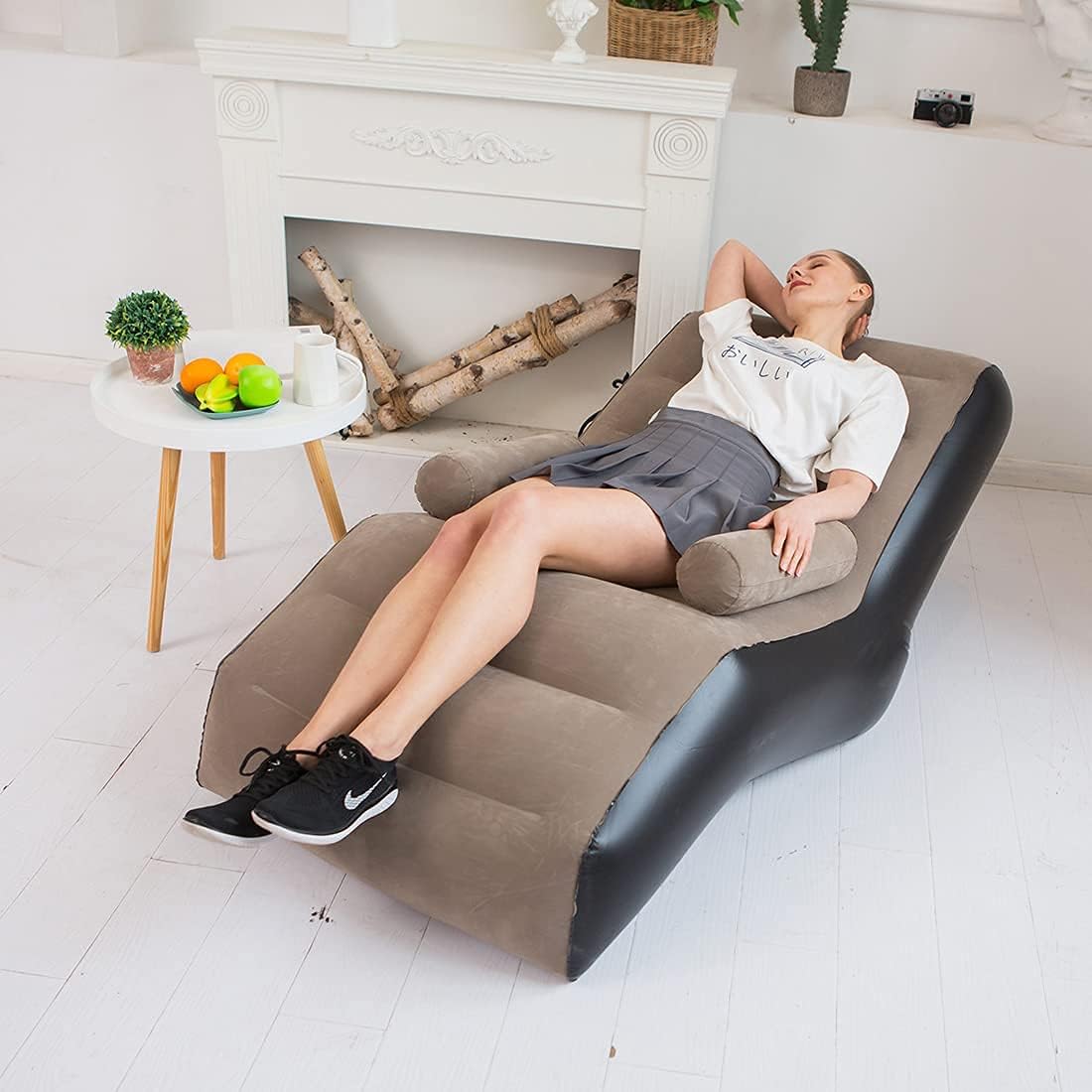 Opvouwbare luie bank, opblaasb - Outdoor Furniture Lounge Set recensie en prijs