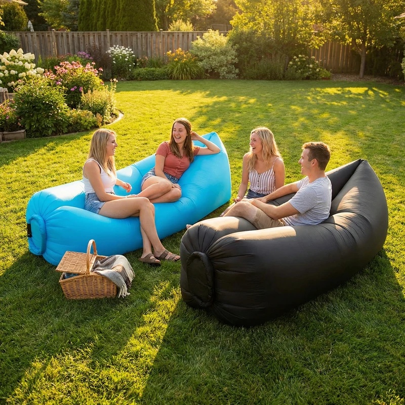 Draagbare opblaasbare bankligs - Outdoor Furniture Lounge Set recensie en prijs